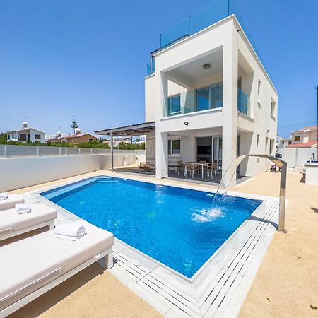 Geo Panoramic Villa +Pool +Game Room +Gym بروتاراس المظهر الخارجي الصورة