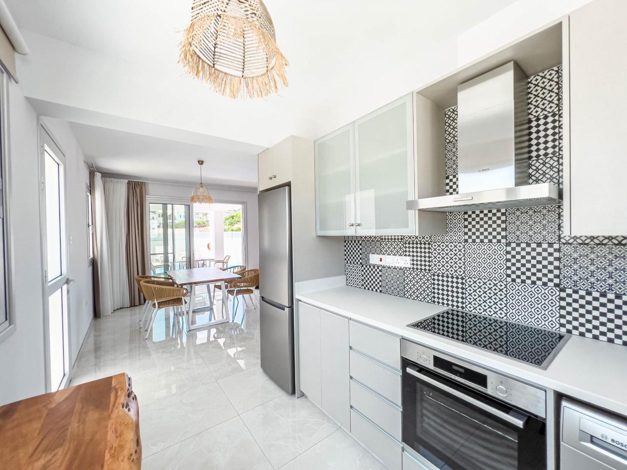 Geo Panoramic Villa +Pool +Game Room +Gym بروتاراس المظهر الخارجي الصورة