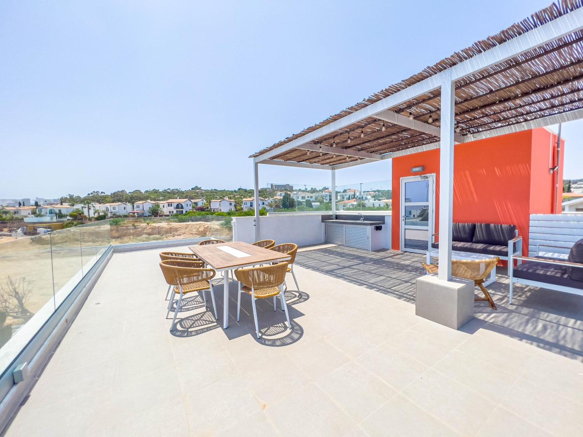 Geo Panoramic Villa +Pool +Game Room +Gym بروتاراس المظهر الخارجي الصورة
