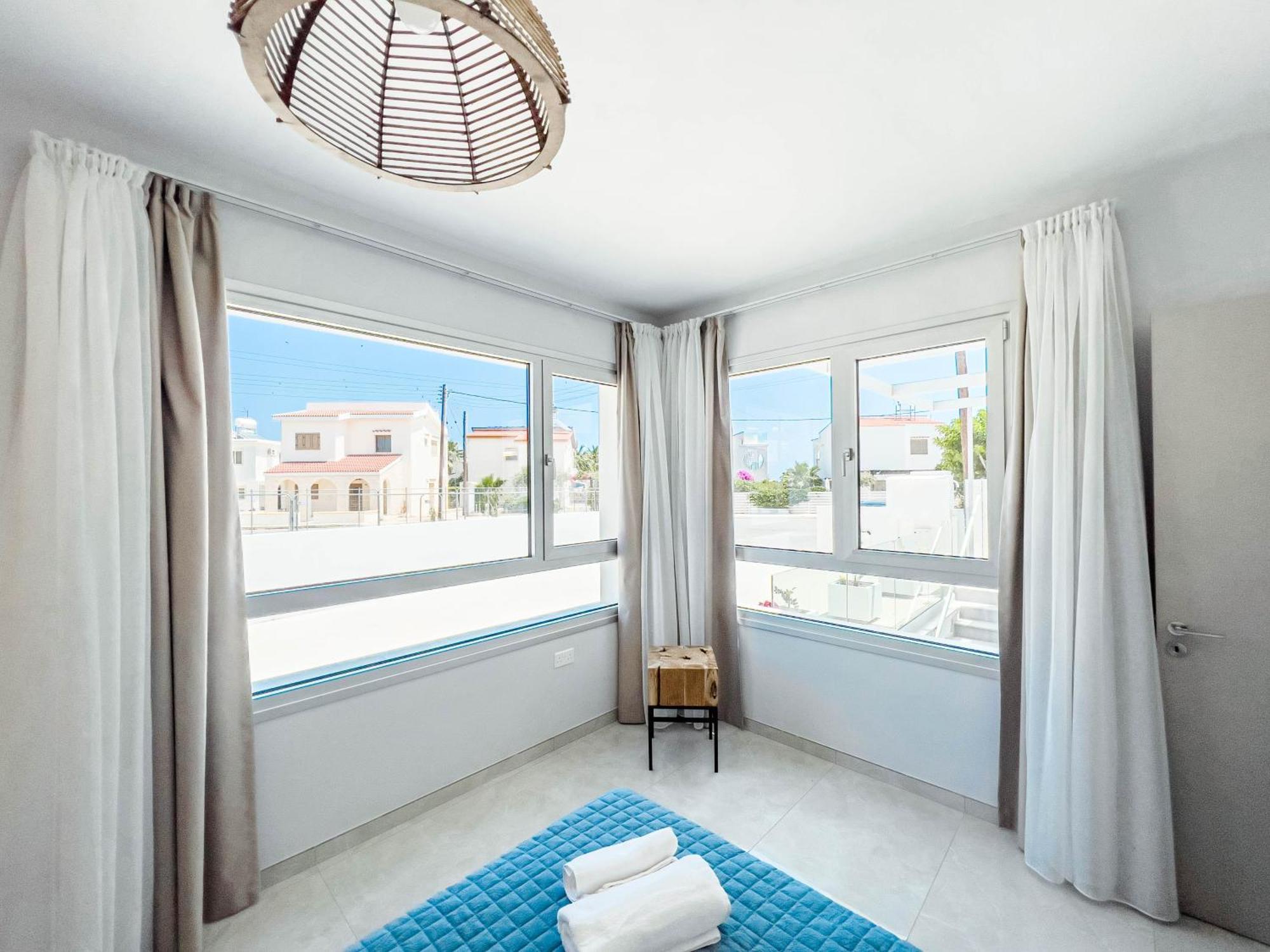 Geo Panoramic Villa +Pool +Game Room +Gym بروتاراس المظهر الخارجي الصورة